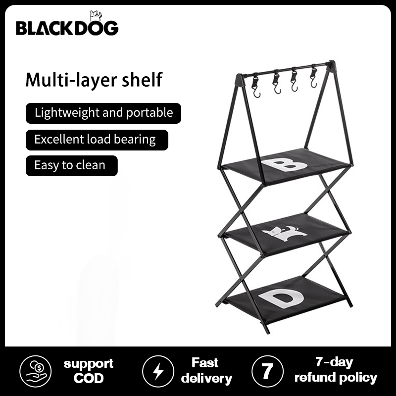 Blackdog COD Free shipping Kệ nhiều lớp ngoài trời bàn tiếp tân di động