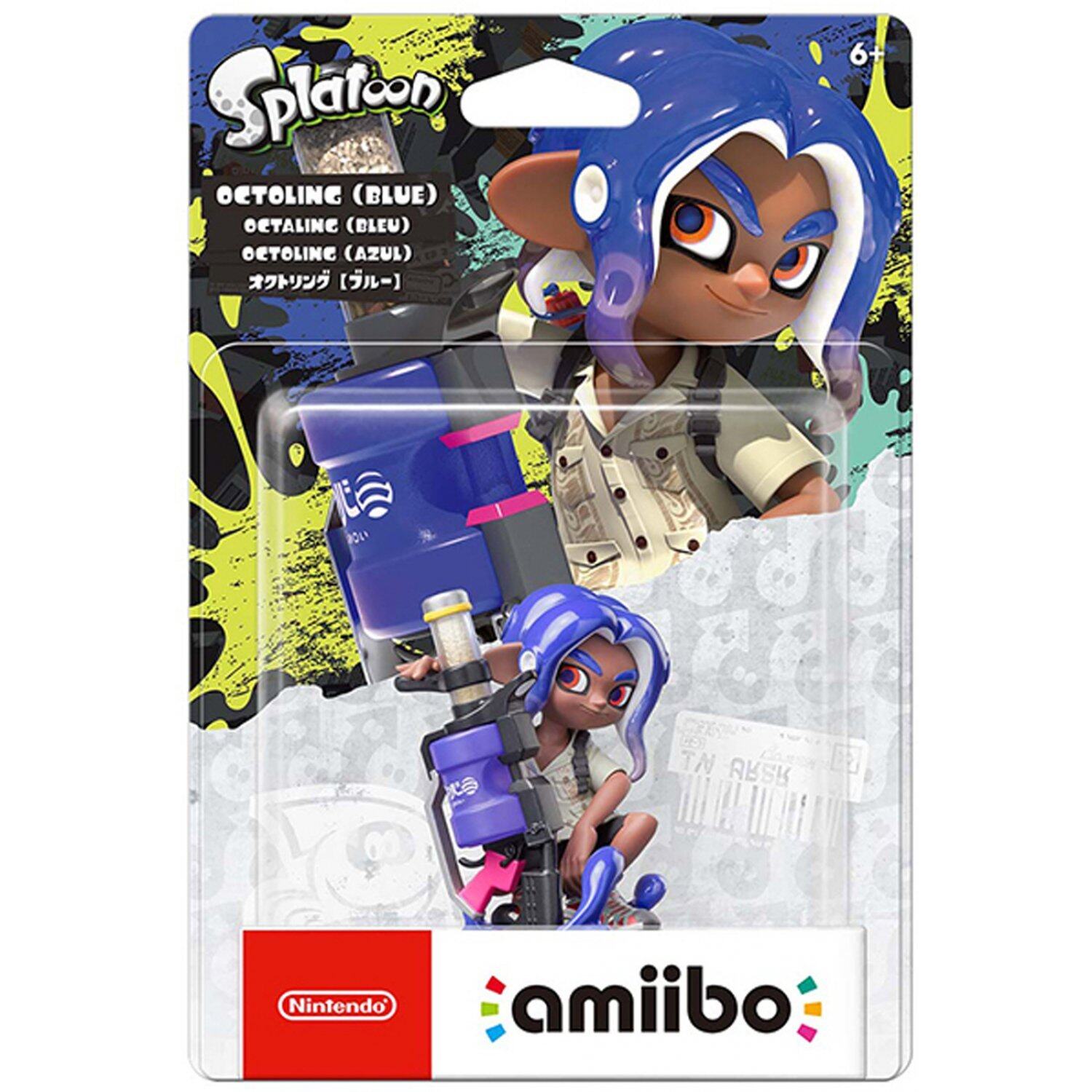 Pre Order Nsw Amiibo Splatoon 3 Series Figure Octoling Blue เกม Nintendo Switch™ วาง 6718