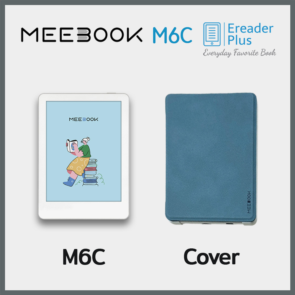 Meebook M6C カラーE-Ink タブレット 6インチ（初期化済） 重量わずか