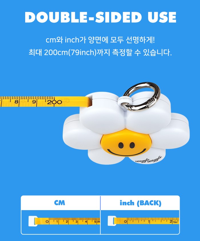 ( พร้อมส่ง ) Wiggle Wiggle Measure Tape สายวัด ThaiPick