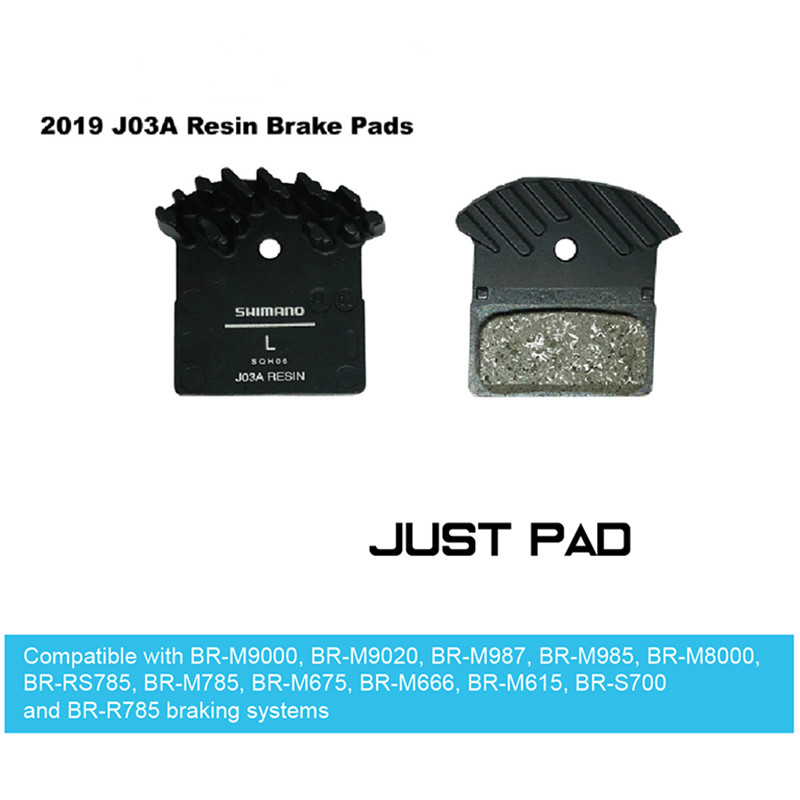 ผ้าเบรค XT. Brake Pad J03A Resin (New) Ice Tech