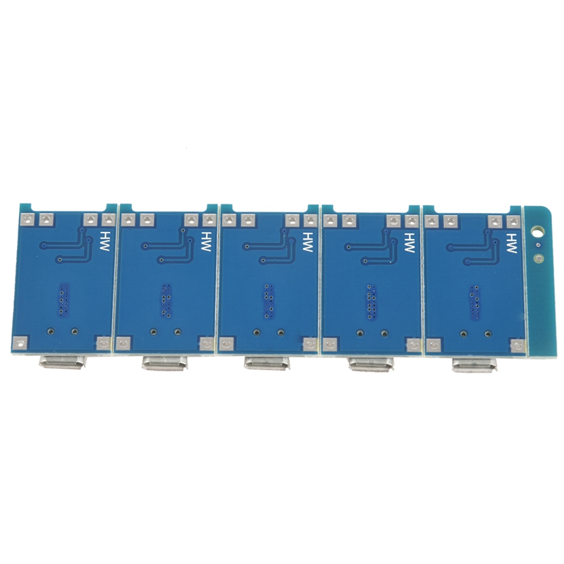 5 pcs 1A 5V MicroUSB TP4056 Lithium Battery Power Charger Board Module TE420 tu56857976gh