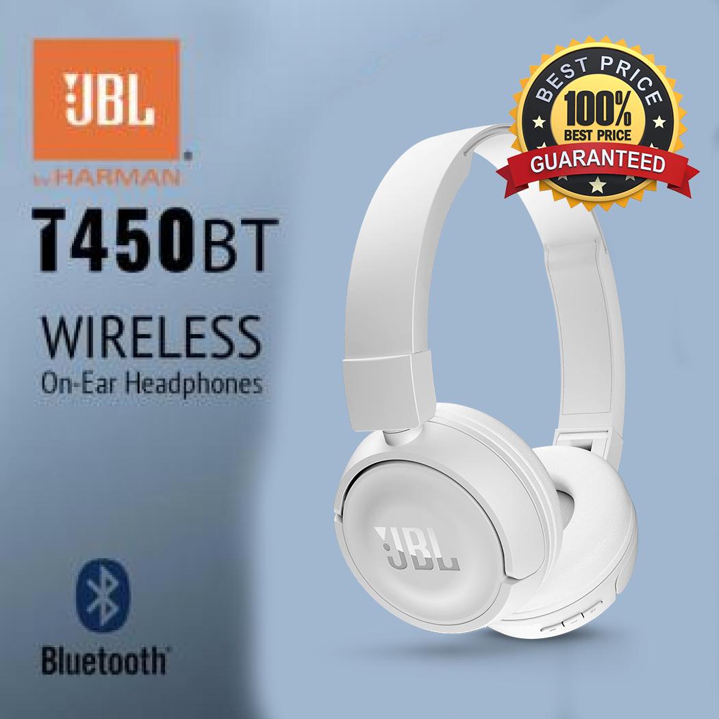 JBL T450BT (หูฟังบลูทูธ,หูฟังไร้สาย,เครื่องเสียง,Bluetooth) ของแท้100%