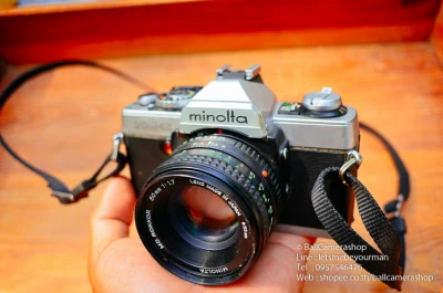 ขายกล้องฟิล์ม Minolta XG-E สุดยอดแห่งความ Classic ทนทาน ใช้ง่าย ถ่ายรูปสวย พร้อมเลนส์ 50mm F1.7