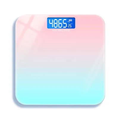 Digital Human Weight Scales Electronic Scale Human Body Fat Square Accurate Reading Gift Kitchen Scale Bathroom Body Fat Scale