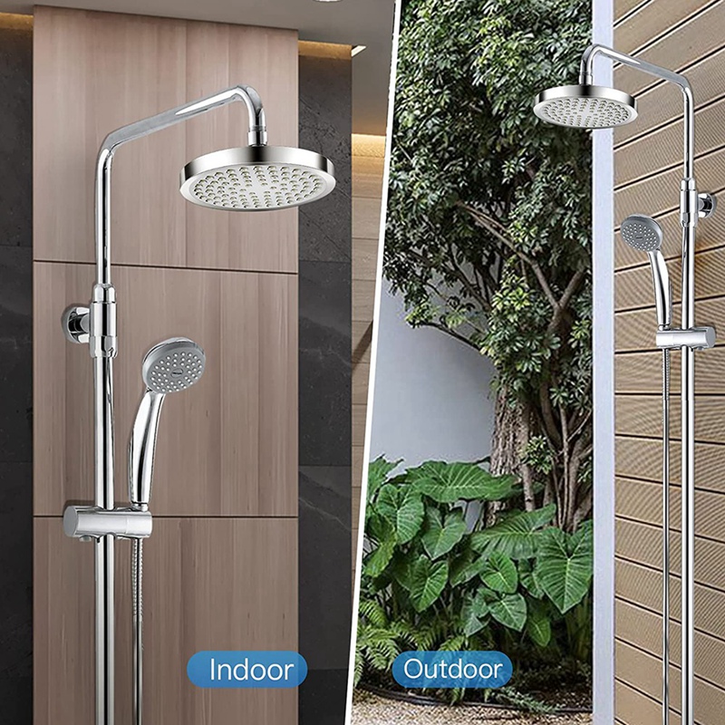 Shower Head, High Pressure Rain Luxury Modern Chrome Shower Heads ...