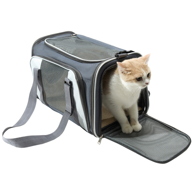 Cat Carrier Bags Small Dog Cat Backpack Window Mesh Pet Transporter ...