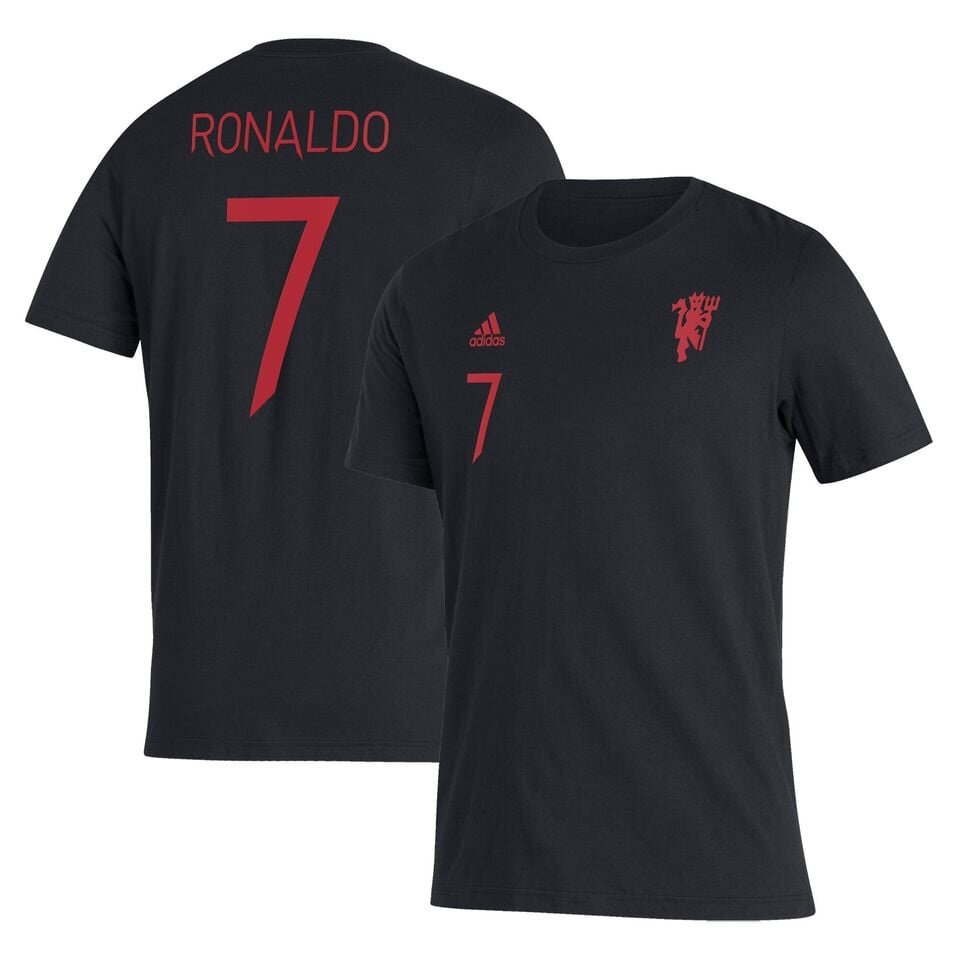 AYBTIC Ronaldo Jersey Black Half Sleeve t Shirt for Men Football Jersey 2007/08