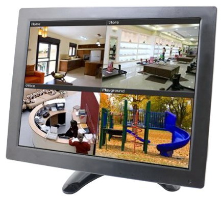 LCD Monitor 10.1 inch TFT with AV , VGA and HDMI รุ่น H1008 รับประกัน 1 ปี