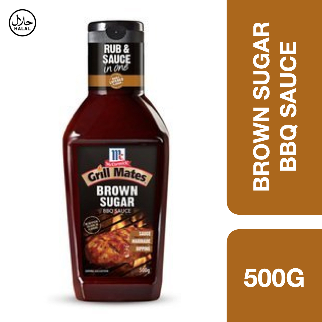 McCormick Brown Sugar BBQ Sauce 500g ++ แมคคอร์มิค ซอสบาร์บีคิวบราวน์ชู