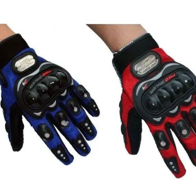 ถุงมือขับรถมอไซด์ ครึ่งนิ้ว&เต็มนิ้ว Pro Biker ถุงมือขับรถ  ถุงมือขับรถมอไซ ถุงมือขับรถมอเตอร์ไซค์ ถุงมือขับรถบิ๊กไบท์ ถุงมือขับรถวิบาก ของแท้