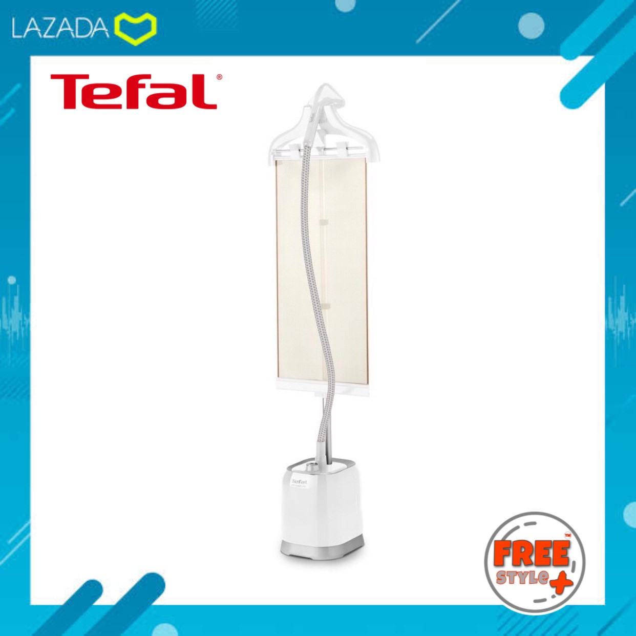 💯Tefal เครื่องรีดไอน้ำถนอมผ้า กำลังไฟ 1800 วัตต์ ความจุแท้งก์น้ำ 1.5 ลิตร รุ่น IT3441