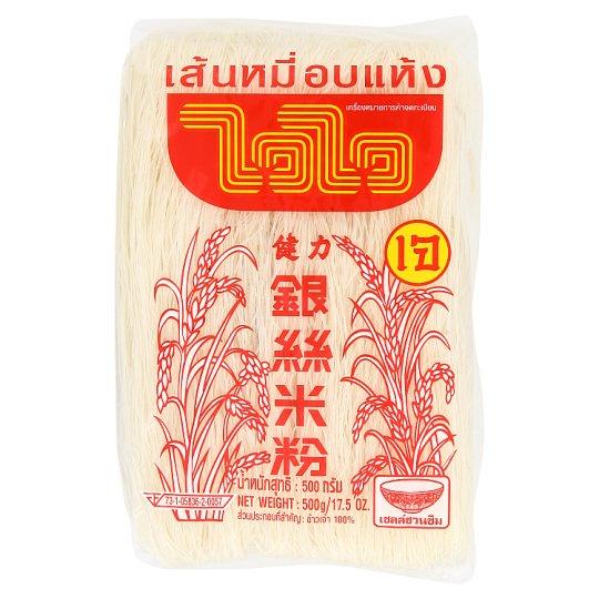 ไวไว เส้นหมี่อบแห้ง 500กรัม/Wai Wai Dried Rice Vermicelli 500 grams