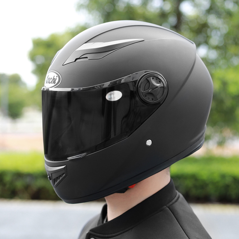 SHIELD หมวกกันน็อค รถจักรยานยนต์ Helmet กันลม กันน้ำ ทนต่อการใช้งาน หมวกกันน็อคเต็มใบ แข็งแรง ใส่สบาย หมวกกันน็อคเต็มใบ หมวกกันน็อคครี่ง ใบออกแบบมาสำหรับนักขับขี่ร มีหลากสี โปรโมชั่น จำกัด เวลา
