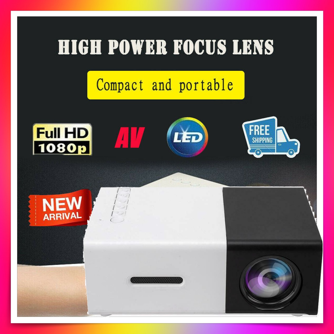 Android 7.1 Black XPRIT Portable Smart Cube Projector with Wi-Fi /& Bluetooth 50 ANSI Remote Control Included