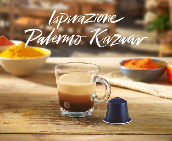 กาแฟ Nespresso แคปซูล -  Ispirazione Palermo Kazaar (12) - เข้มมากพิเศษและข้นดุจน้ำเชื่อม