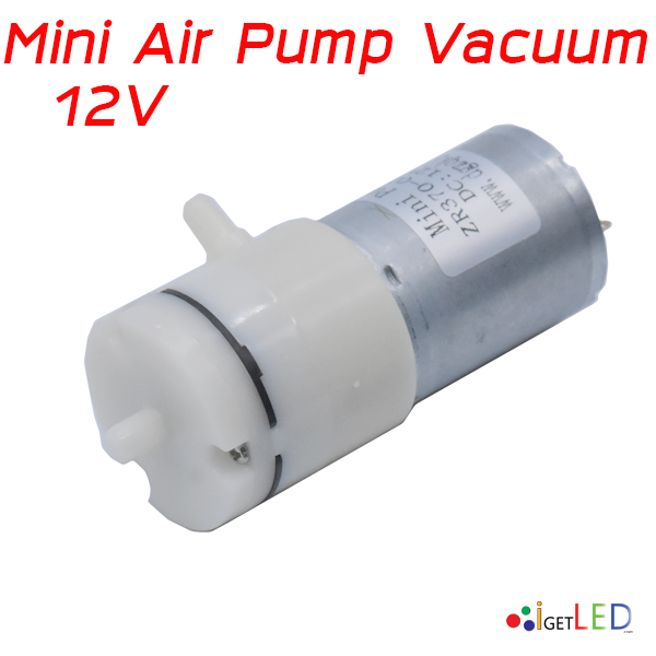 Pump Vacuum ปั๊มสูญญากาศ จิ๋ว 12V DC