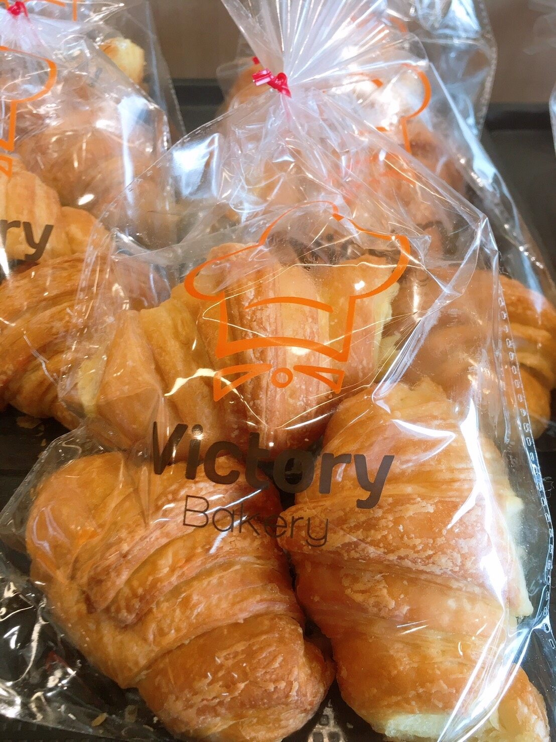 🥐Butter Croissant 🧈ครัวซองต์เนยสด(ใน1ถุงบรรจุ3ชิ้น)เนยสดนำเข้าจากต่างประเทศ กรอบนอกนุ่มในด้วยเนยคุณภาพสูง