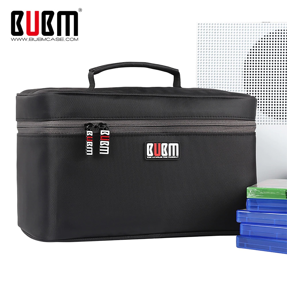กระเป๋า BUBM ใส่แผ่นเกมส์ PS4 XBOX ของแท้ เก็บ 20 แผ่น (BUBM bag ...