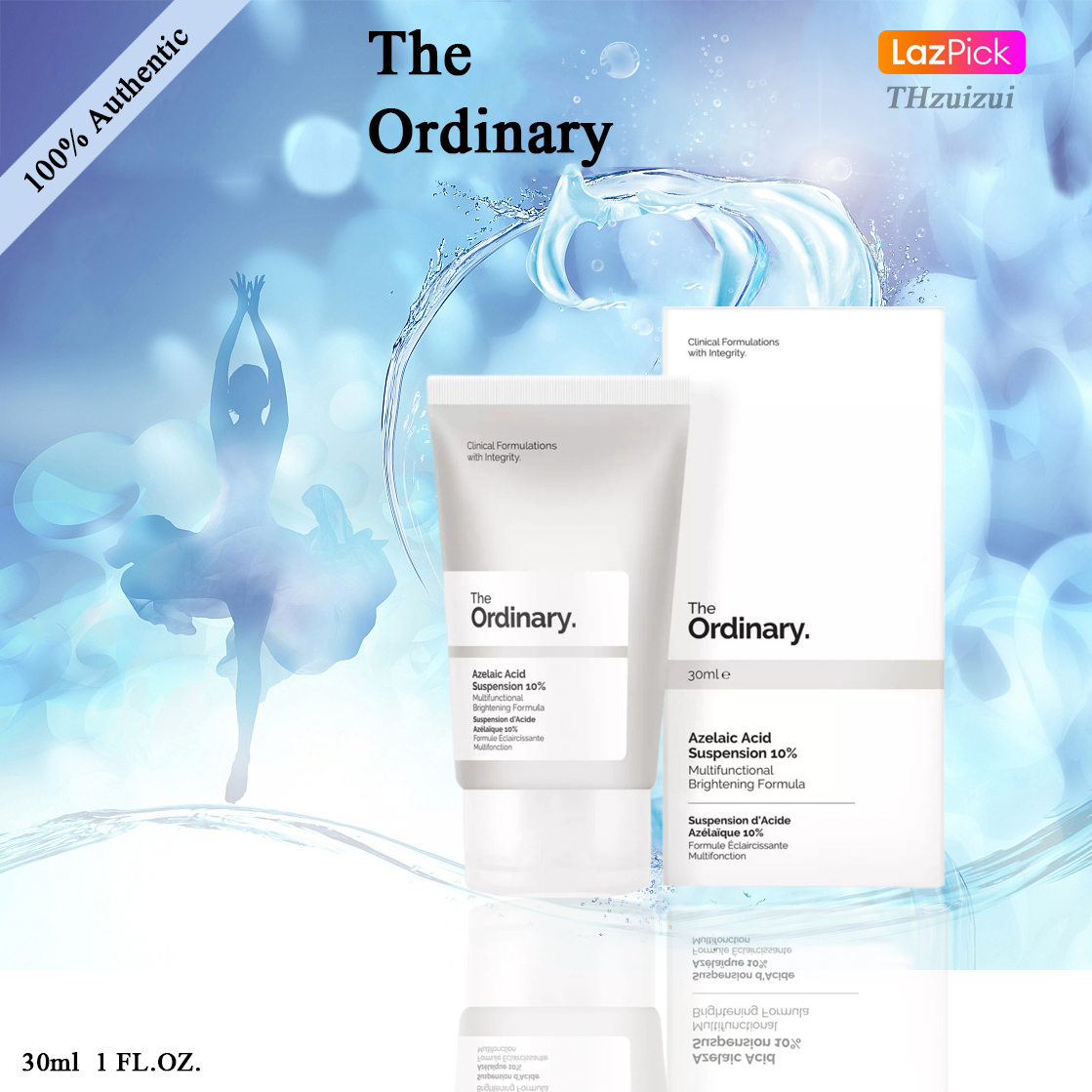 【ประเทศไทย สปอตสินค้า】The Ordinary Azelaic Acid Suspension 10 Azalea