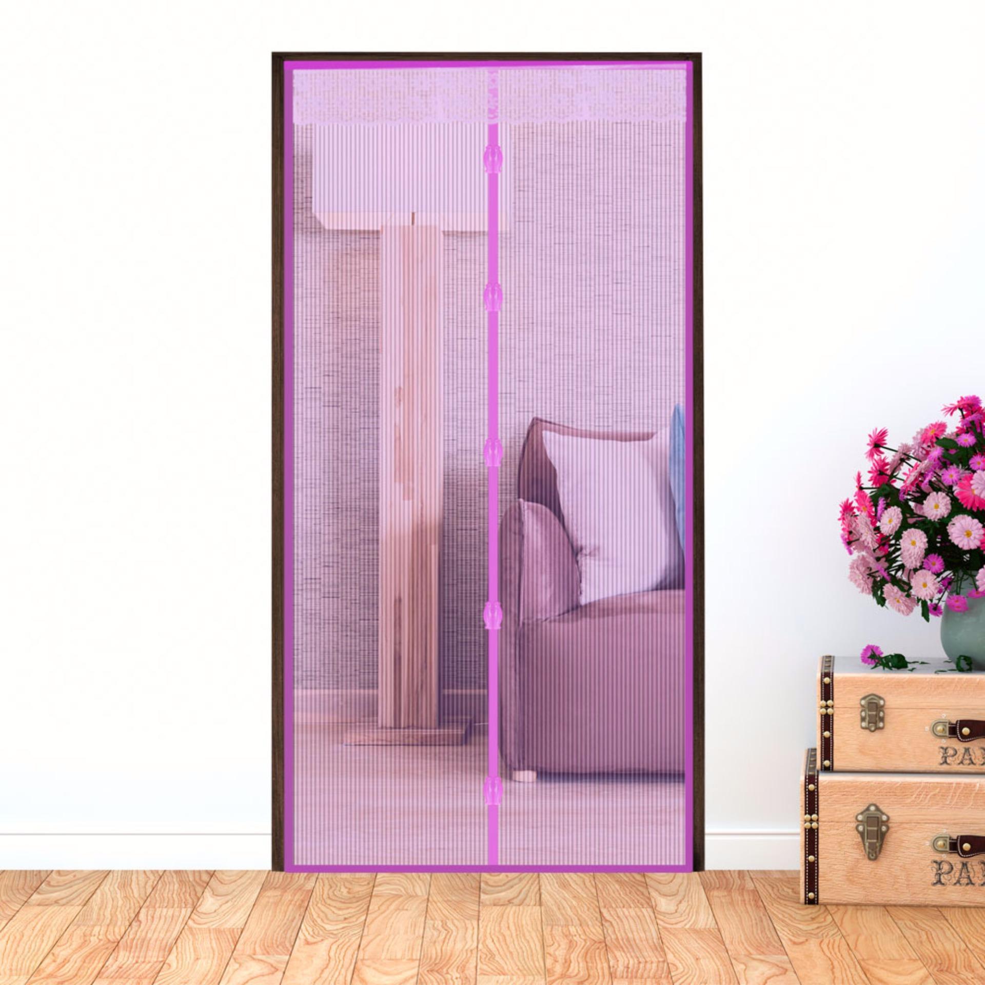 Replica Shop ม่านแม่เหล็กกันยุง ผ้าม่าน ป้องกันยุง Mosquito Door Mesh