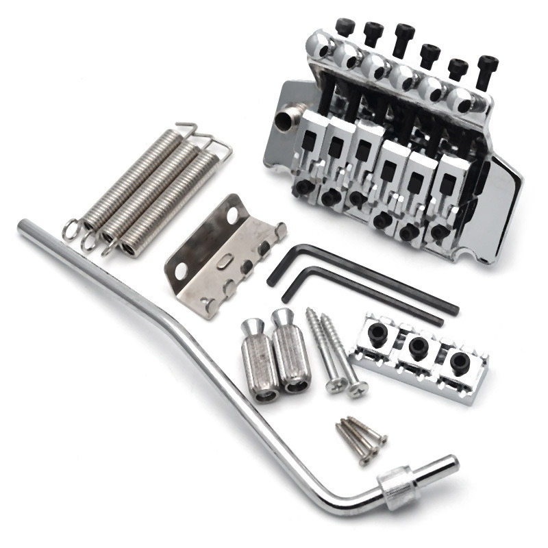 Tremolo Bridge 6 String Double Locking Tremolo System for Electric Guitar
