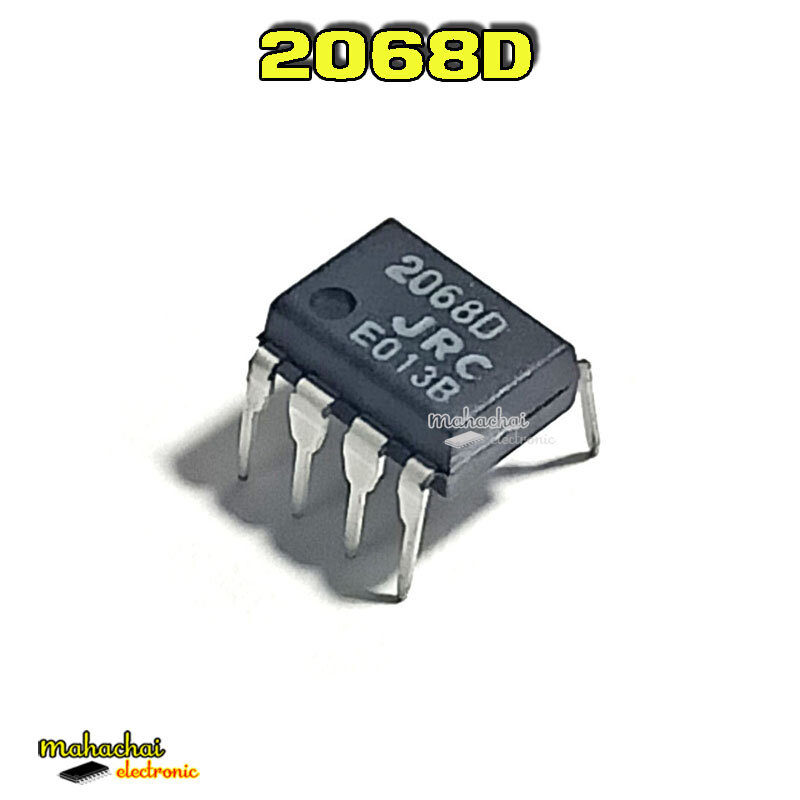 10 Pezzi NJM2068DD Ricambi 10 Pezzi Circuiti Integrati - NJM2068DD Per Audio E Elettronica JRC2068DD DIP-8 - Foto 9