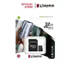 ภาพขนาดย่อของภาพหน้าปกสินค้าKingston Canvas Select Plus Class 10 microSD Card 32GB (SDCS2/32GB) จากร้าน Kingston Official Store บน Lazada ภาพที่ 1