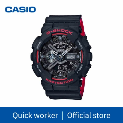 CASIO G-SHOCK นาฬิกาข้อมือผู้ชาย สายเรซิ่น รุ่น Limited Edition GA-110HR-1A