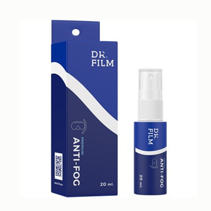 Dr.Film® Anti-Fog น้ำยาป้องกันฝ้า ไม่ระคายเคืองดวงตา (ซื้อ 2 ขวดขึ้นไป ราคาพิเศษ) กันไอน้ำขึ้นเวลาใส่ MASK