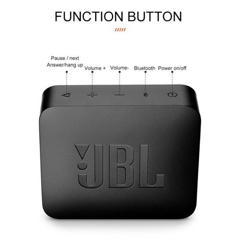 100Authenticลำโพง บลูทูธ JBL GO 2 Portable Wireless Bluetooth Speaker ...