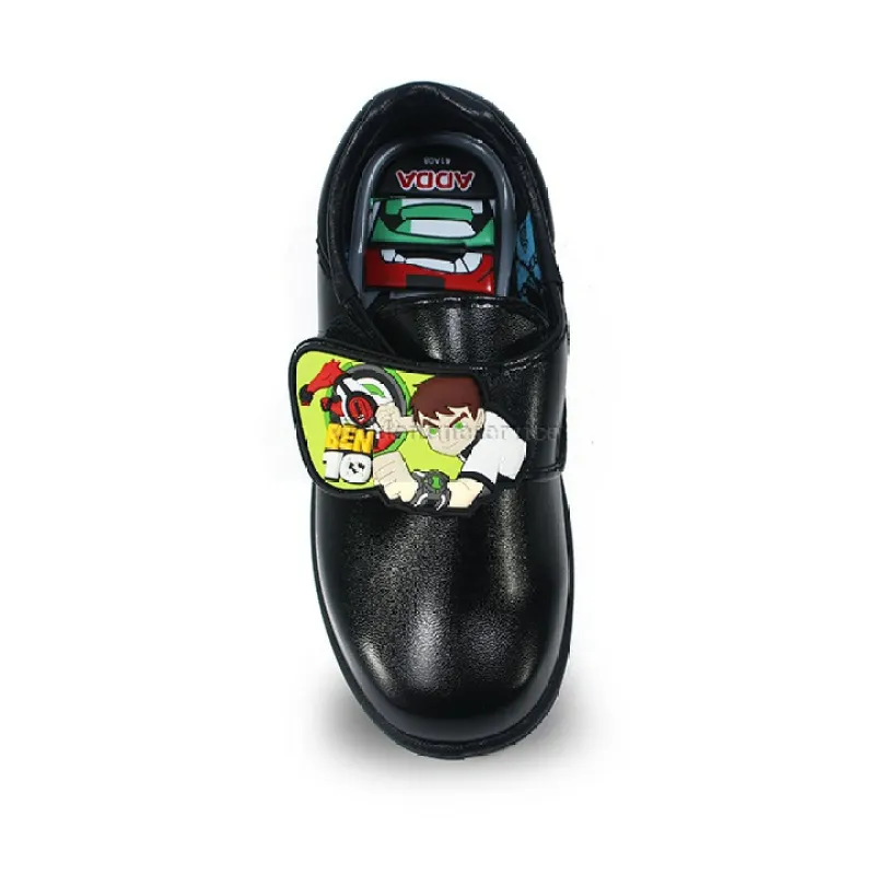 ภาพสินค้าADDA รองเท้านักเรียนอนุบาล ชาย สีดำ ADDA BEN10 รุ่น 41A08 SALE (ค่าส่งถูก) New จากร้าน NN Shoe บน Lazada ภาพที่ 9
