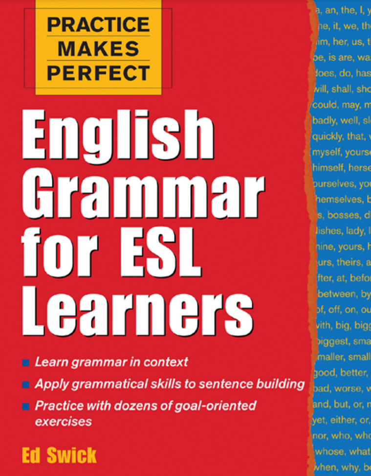 English Grammar for ESL Learners (E-Book) (PDF)
