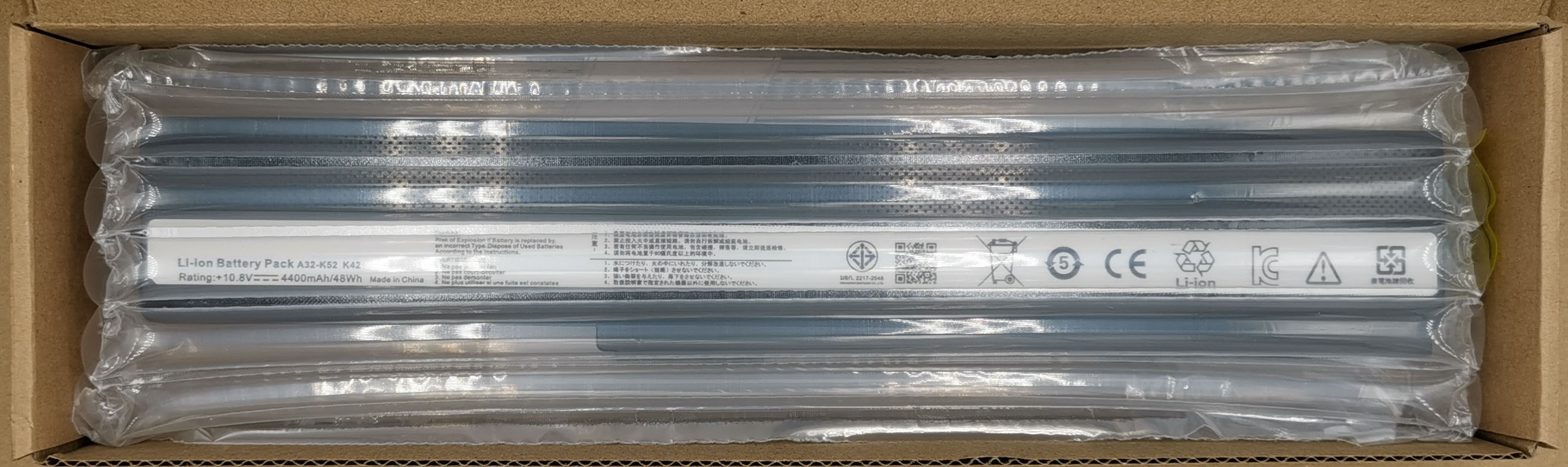 BATTERY ASUS แบตเตอรี่ สำหรับ โน๊ตบุ๊ค เอซุส Asus K42 K52 K42JA X42J ...