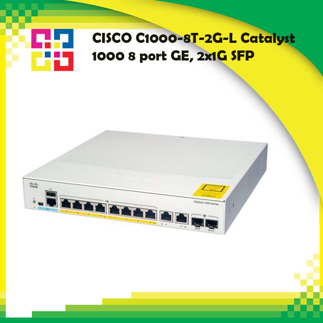 CISCO C1000-8T-2G-L Catalyst 1000 8 port GE 2x1G SFP - BISMON COLTD ...