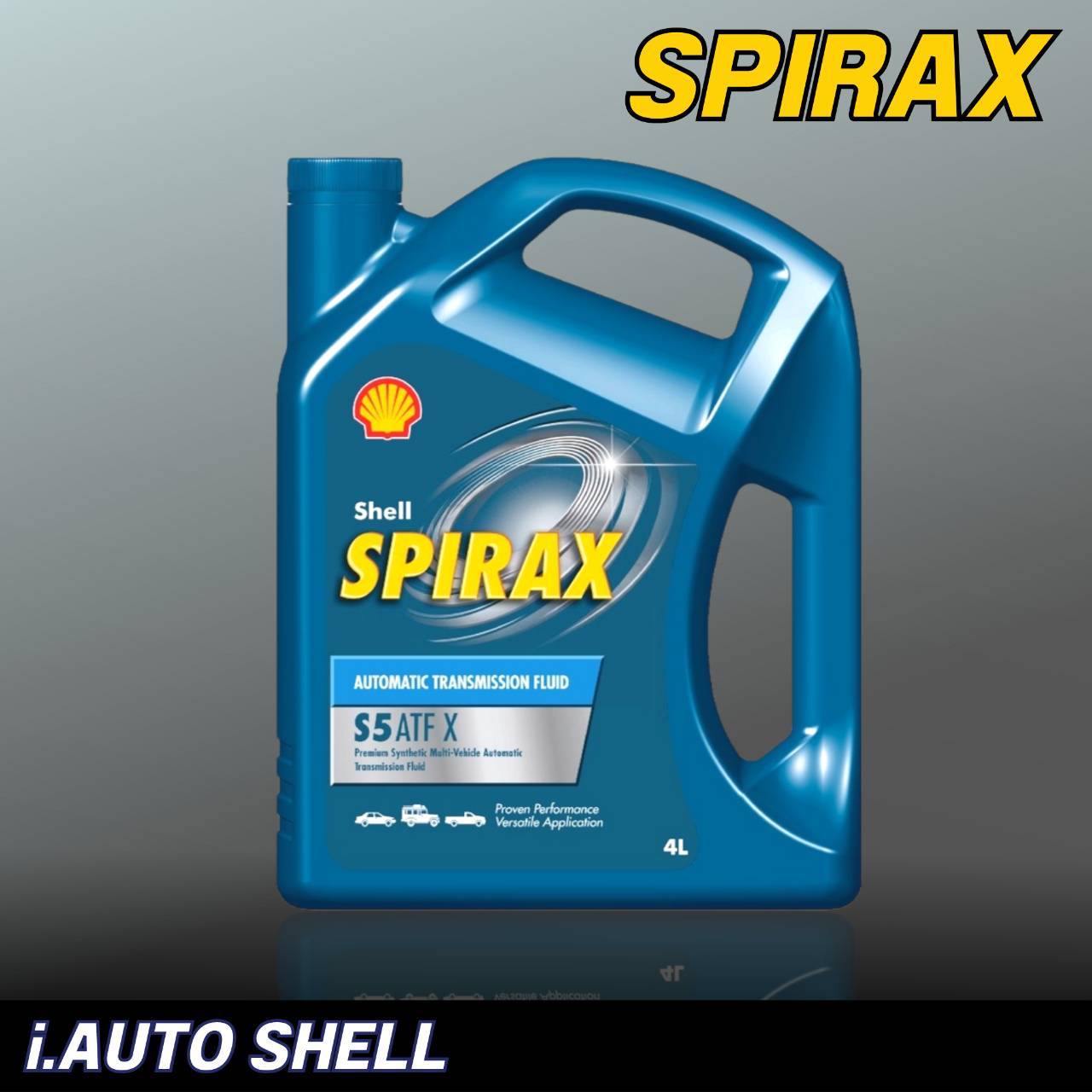 SHELL น้ำมันเกียร์อัตโนมัติ เกรดสังเคราะห์แท้ Spirax S5 ATF X Dexron .