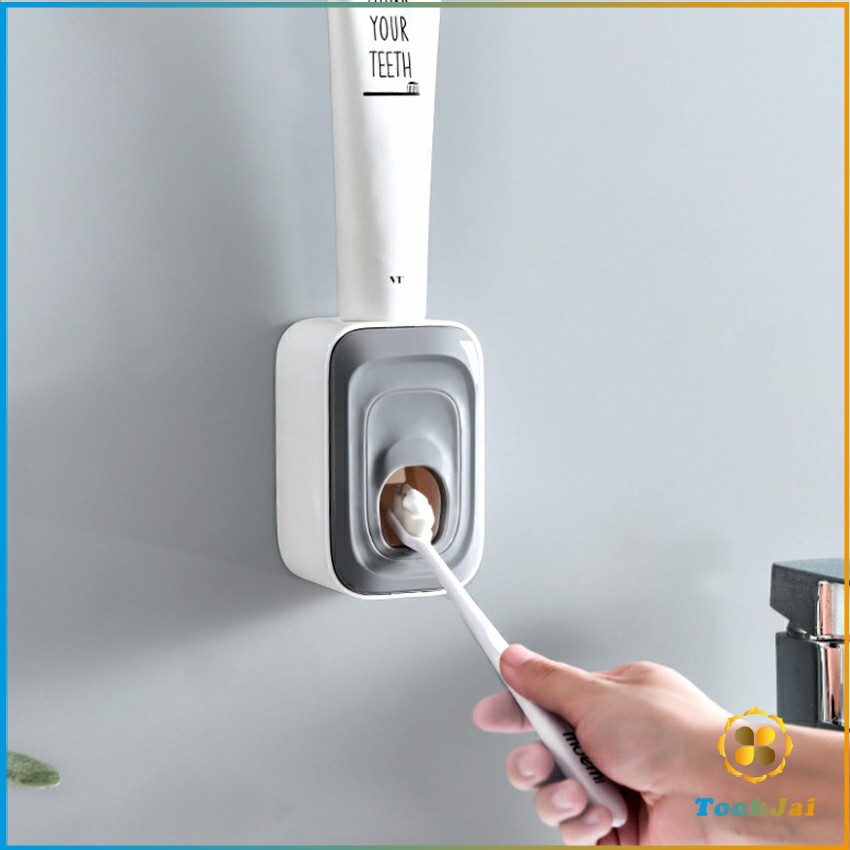 TookJai ที่บีบยาสีฟัน เครื่องบีบยาสีฟัน ที่บีบยาสีฟันอัตโนมัต