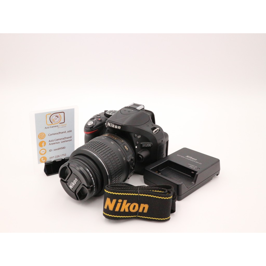 Nikon​ d5200​​ พร้อมเลนส์​ สภาพสวย​​ หมุนหน้าจอได้​​