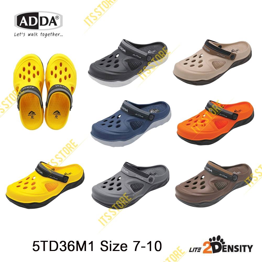 🔥พร้อมส่ง🔥Adda 2Density 5TD36M1 แท้💯% รองเท้าแตะ Adda รองเท้าลำลอง รองเท้าผู้ชาย รองเท้าหัวโต ไซส์ 7-10