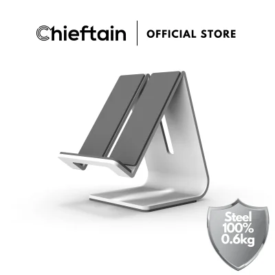 Chieftain Universal Mobile Smartphone Tablet iPhone iPad Stand Holder White