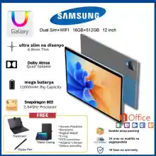 ภาพขนาดย่อของภาพหน้าปกสินค้า2023 บาโก  5G Samsung แท็บเล็ตพีซี 10 นิ้ว Android 8 (6GB RAM 512GB ROM) สองซิม 4G LTE WiFi จากร้าน Accessories_Global บน Lazada