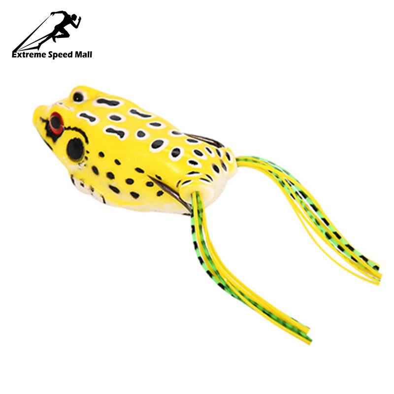 1pcs Frog Lure Crankbait Tackle Crank Bait Fishing Lures Freshwater Saltwater Soft Bionic Bait