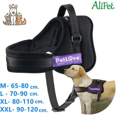 PetLove Dog Harness, Soft Leash Padded No Pull Dog Harness with All Kinds of Size