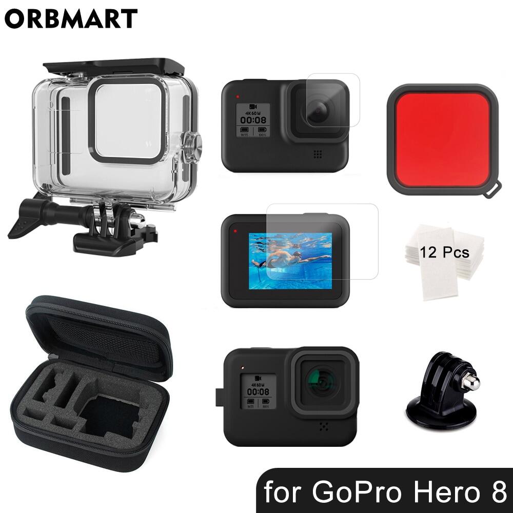 60m Waterproof Case for GoPro Hero 8 Black Underwater Dive Housing
