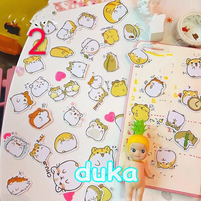 duduka สติกเกอร์ ไดคัท การ์ตูนน่ารัก ญีปุ่น (ถุงนึงมีประมาณ 20-30ชิ้น)  ติกเกอร์วางรางวัลสติกเกอร์ของที่ระลึกลายต่างๆ มีหลายแบบ