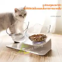 ภาพขนาดย่อของภาพหน้าปกสินค้าHAREMCAT Dog Bowl Cat Dish Pet feeder ชามอาหาร ชามสำหรับแมว ชามอาหารแมวแบบคู่ ออกแบบถูกต้องตามหลักสรีระสัตว์เลี้ยง ช่วยให้ไม่ปวดคอ ชามสำหรับแมว อาหารแมวถาดปรับชามใส่น้ำ เพื่อป้องกันปากมดลูกกระดูกสันหลังแมวและลูกสุนัข ชามอาหารและน้ำ จากร้าน HARMCAT บน Lazada ภาพที่ 2