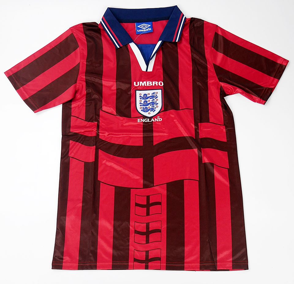 เสื้อทีมชาติ england away world cup 1998