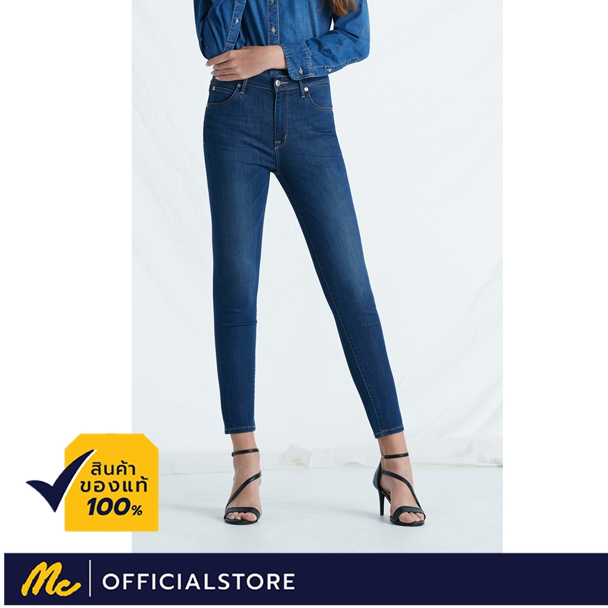 Mc Jeans  กางเกงยีนส์ทรงขาเดฟ ผู้หญิง Mc Comfort MBSZ058 สี สียีนส์ สี สียีนส์