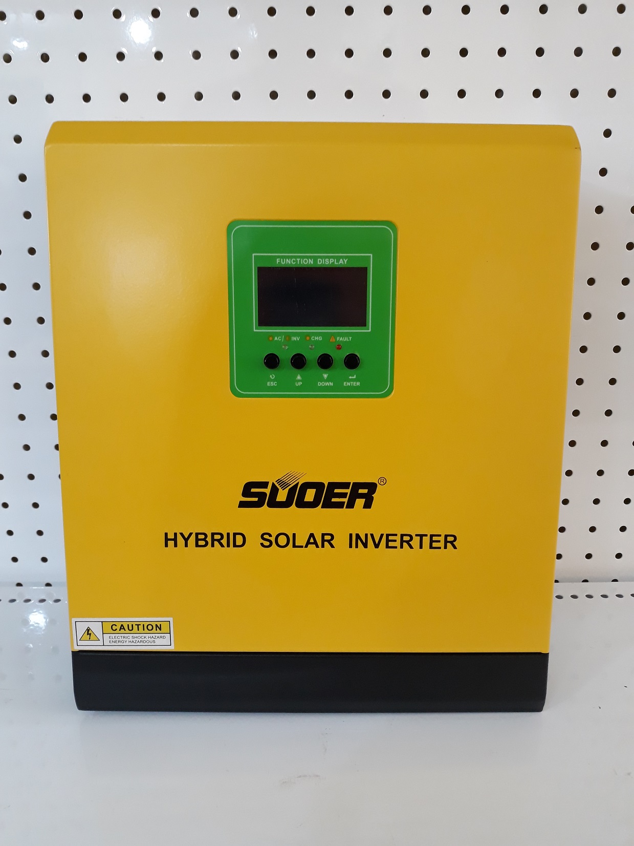 3000W Suoer ไฮบริดอินเวอร์เตอร์ รองรับแบตลิเธี่ยม Pure Sine Wave Hybrid Solar Inverter PWM 50A / AC charger 25A