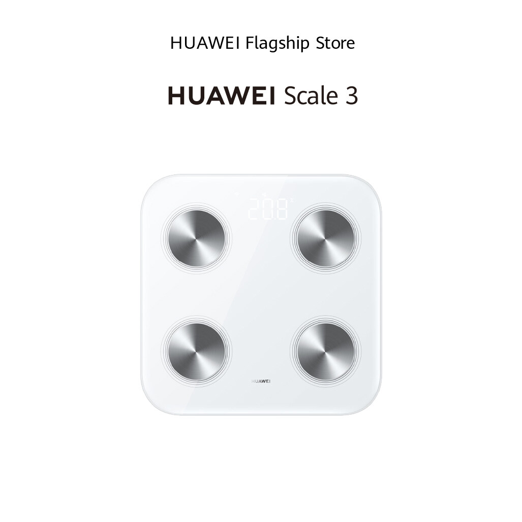 HUAWEI Scale 3สมาร์ทแก็ตเจ็ต | Huawei Body Fat Scale Wifi&Bluetooth ตัวชี้วัดร่างกายมากกว่า 10 รายการ สุขภาพ  ลดน้ำหนัก  ออกกำลังกาย  ร้านค้าอย่างเป็นทางการ